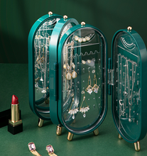 Load image into Gallery viewer, Light Luxury Desktop Multi-layer Dust-proof Jewelry Box