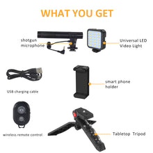 Load image into Gallery viewer, Camera Accessories With Desktop Tripod Light
