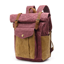 Load image into Gallery viewer, Retro Canvas Travel Backpack For Men And Women