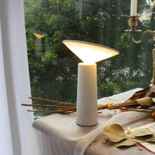 Load image into Gallery viewer, Rotating Lamp Head Three-color Light Charging Touch
