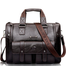 Load image into Gallery viewer, Men's Large Capacity Leather Business Bag