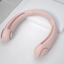 Load image into Gallery viewer, Leafless Hanging Neck Fan Usb Charging Lazy Silent Fan