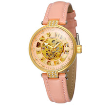 Load image into Gallery viewer, Ladies Fashion Casual Hollow Waterproof Automatic Mechanical Watch