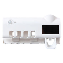 Load image into Gallery viewer, Bathroom Toothbrush Holder With Toothpaste Dispenser