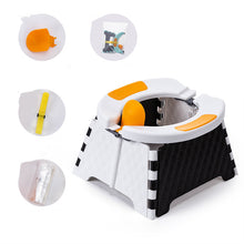 Load image into Gallery viewer, Kids Toddler Outdoor Portable Folding Toilet Urinal Pot