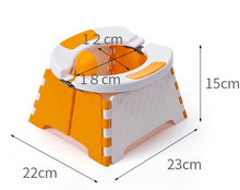 Load image into Gallery viewer, Kids Toddler Outdoor Portable Folding Toilet Urinal Pot