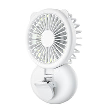 Load image into Gallery viewer, Fill Light Fan Portable Student Mini USB Charging Fan
