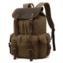 Load image into Gallery viewer, Fashion Outdoor Travel Portable Casual Canvas Backpack