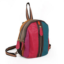 Load image into Gallery viewer, Woman's Leather Backpack With Small Cross-Slung