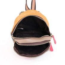 Load image into Gallery viewer, Woman's Leather Backpack With Small Cross-Slung