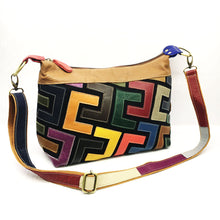 Load image into Gallery viewer, Europe Style Colorful Leather Crossbody Messenger Bag