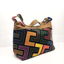 Load image into Gallery viewer, Europe Style Colorful Leather Crossbody Messenger Bag