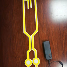 Load image into Gallery viewer, Diy Motorcycles Helmet Led Strip Reflector Cold Light Film
