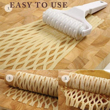 Load image into Gallery viewer, Kitchen Pizza Roller Pin Bread Hole Puncher DIY Baking