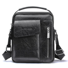 Load image into Gallery viewer, Men's PU Vertical Fashion Messenger Bag