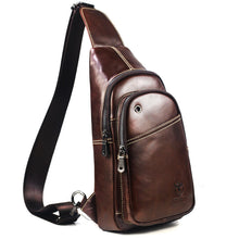 Load image into Gallery viewer, Men's Fashion Korean Style Leather Chest Bag