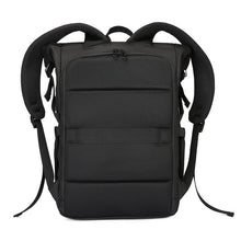 Load image into Gallery viewer, Black Waterproof Casual College Style Backpack