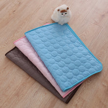 Load image into Gallery viewer, Pet Summer Portable Ice Silk Cooling Pad
