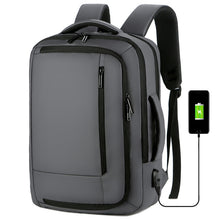Load image into Gallery viewer, Business Travel Laptop Backpack With USB Charging Port