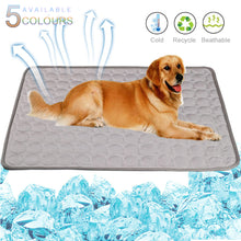 Load image into Gallery viewer, Pet Summer Portable Ice Silk Cooling Pad