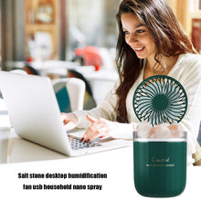 Load image into Gallery viewer, Portable Crystal Aromatheraphy Humidifier USB Wireless