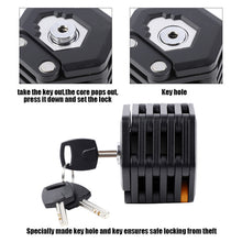 Load image into Gallery viewer, Foldable Bike Lock With 3 Keys Hamburg-Lock Alloy Anti-Theft
