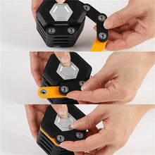 Load image into Gallery viewer, Foldable Bike Lock With 3 Keys Hamburg-Lock Alloy Anti-Theft