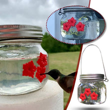 Load image into Gallery viewer, Hummingbird Feeder Plastic Flower Bird Feeder