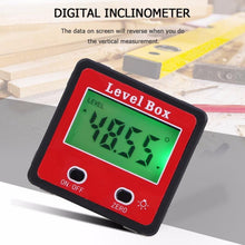 Load image into Gallery viewer, Red Precision Digital Double Key Inclinometer