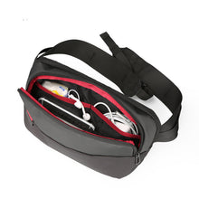 Load image into Gallery viewer, Men's Black Multipurpose Chest Bag
