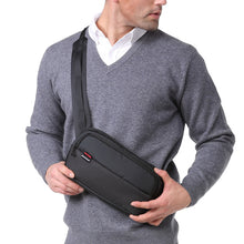 Load image into Gallery viewer, Men's Black Multipurpose Chest Bag