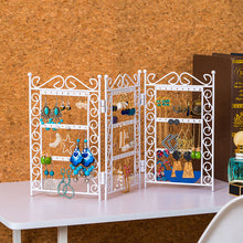 Load image into Gallery viewer, Necklace And Earring Jewelry Stand Display Rack 3 Doors