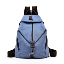 Load image into Gallery viewer, Female Korean Style Casual Travel Canvas Backpack