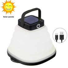 Load image into Gallery viewer, Collapsible Camping Light IP68 Waterproof Solar Foldable