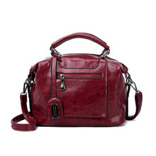 Load image into Gallery viewer, Oil-wax Leather Lady's Bag Leather Handbag Shoulder Bag