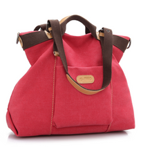 Load image into Gallery viewer, Ladies' Vintage Casual Canvas Shoulder Bag