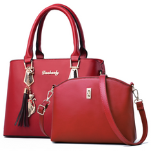 Load image into Gallery viewer, High Quality Two-Piece PU Handbag For Women