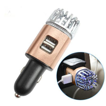 Load image into Gallery viewer, 2 In 1 Car Charger Air Purifier