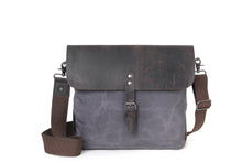 Load image into Gallery viewer, Casual Retro Wax Cloth Canvas Messenger Bag