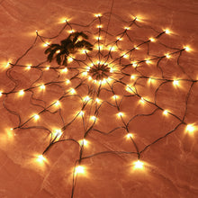 Load image into Gallery viewer, Halloween Led Spider Web String Light 5v Remote Control