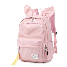 Load image into Gallery viewer, Girls' Fashion Oxford Backpack Schoolbag (Pink)