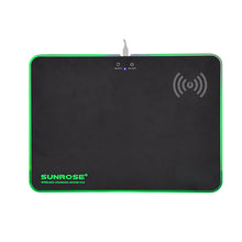 Load image into Gallery viewer, Wireless Charging Luminous Mouse Pad