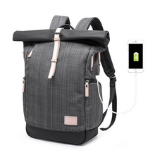Load image into Gallery viewer, High Quality Oxford Cloth Backpack With USB Charging Port