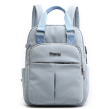 Load image into Gallery viewer, Women's Backpack Computer Bag With USB Charging Port