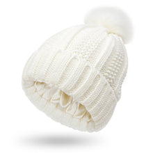 Load image into Gallery viewer, Fashion Stretchy Satin Lined Skull Knit Hats Beanie Hat