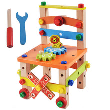 Load image into Gallery viewer, Children's Chair Building Block Toys