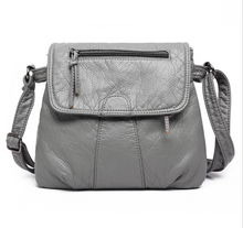 Load image into Gallery viewer, Soft PU Leather Women Messenger Bag Shoulder Bag Handbag