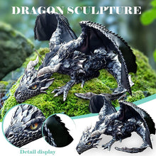 Load image into Gallery viewer, Big Squatting Dragon Sculpture Statue Outdoor Crafts Ornaments