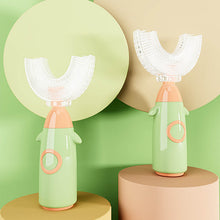 Load image into Gallery viewer, Manual Children's U-shaped Toothbrush Silicone Toothbrush