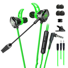 Load image into Gallery viewer, Wired Mobile Phone Computer Headset In-ear Long Mic Gaming
